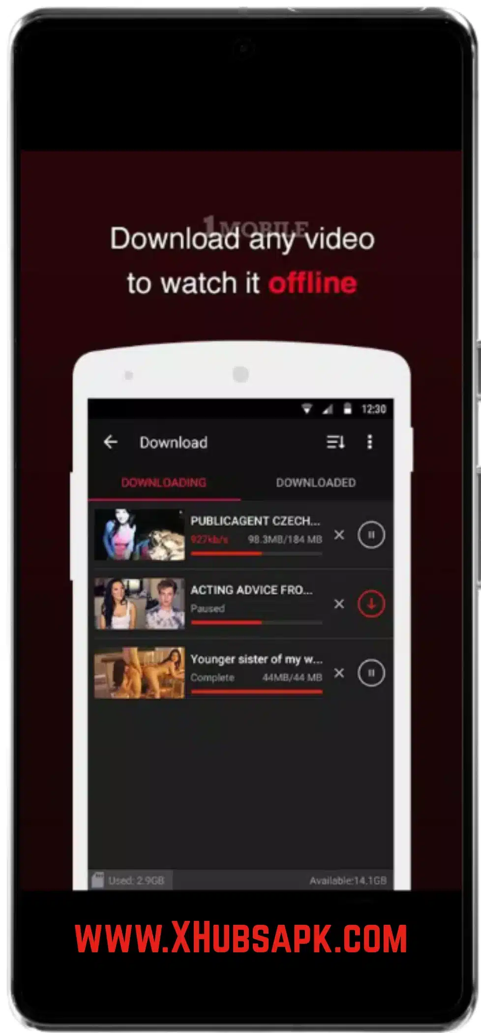 Download XHubs APK 2.8.6.5 For Android | Watch Videos in HD Quality 2026 XHubs APK Screenshot 1 Download Xhubs App Xhubsapk.com