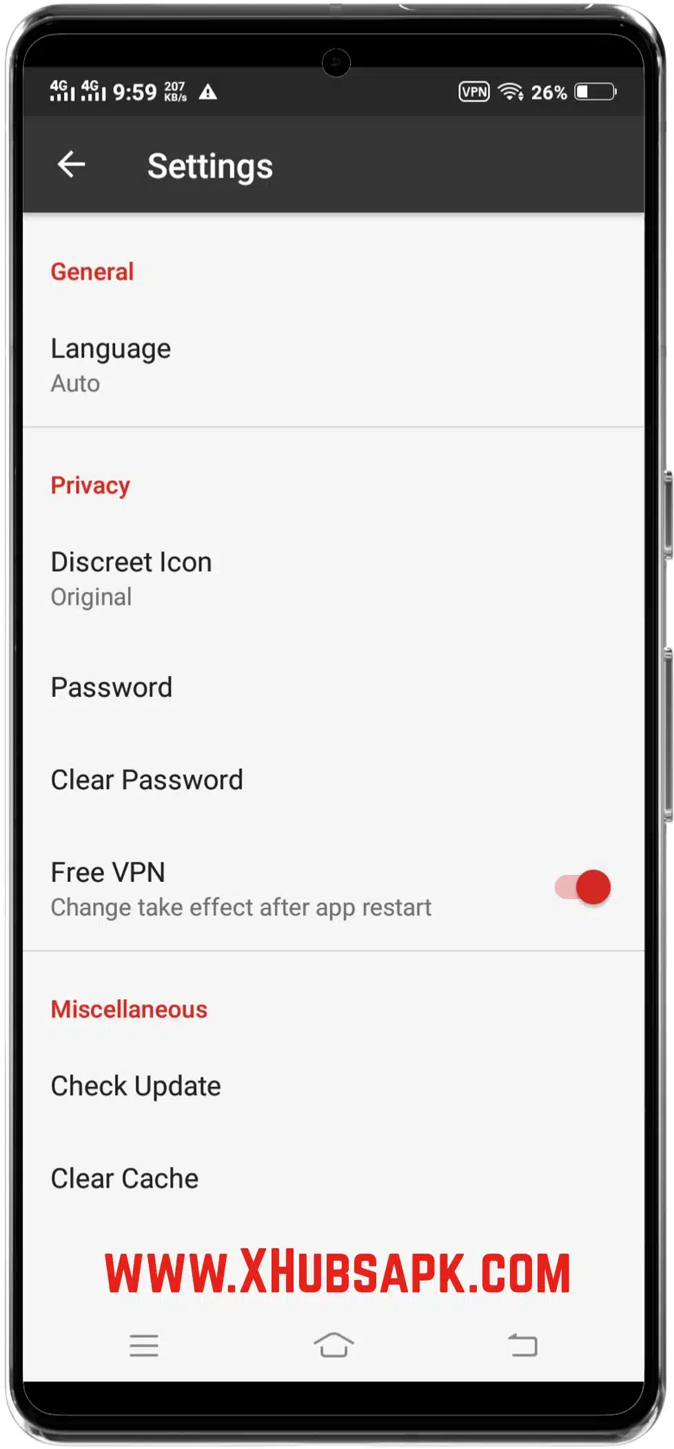 Download XHubs APK 2.8.6.5 For Android | Watch Videos in HD Quality 2026 XHubs APK Screenshot 3 Download Xhubs App Xhubsapk.com